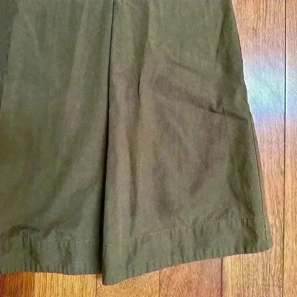 OVS |  Cotton green short sleeve mini dress size large - Picture 6 of 6